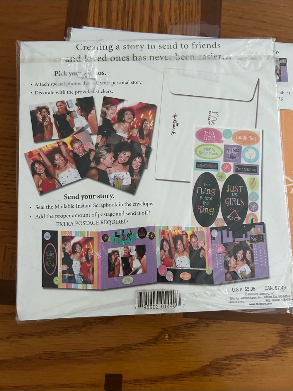 Hallmark Mailable Instant Scrapbook - Picture 3 of 3